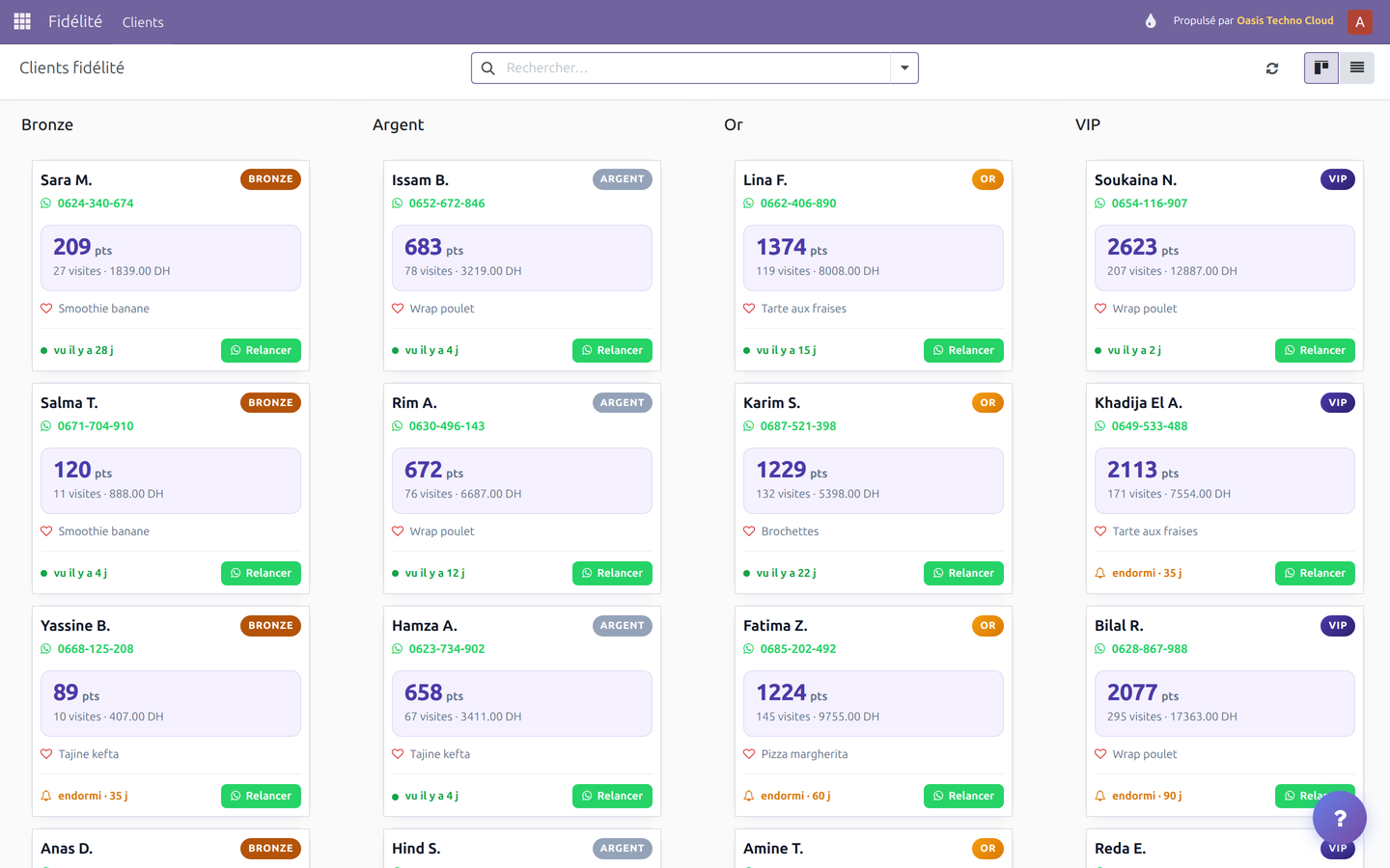 Le kanban fidélité côté patron — desktop-kanban.png